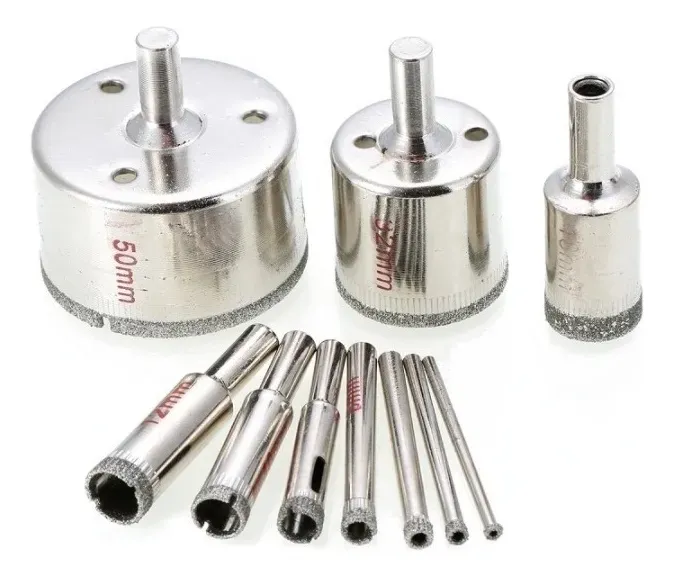 Brocas Diamantadas MFL (Kit com 10 peças de 3mm-50mm)