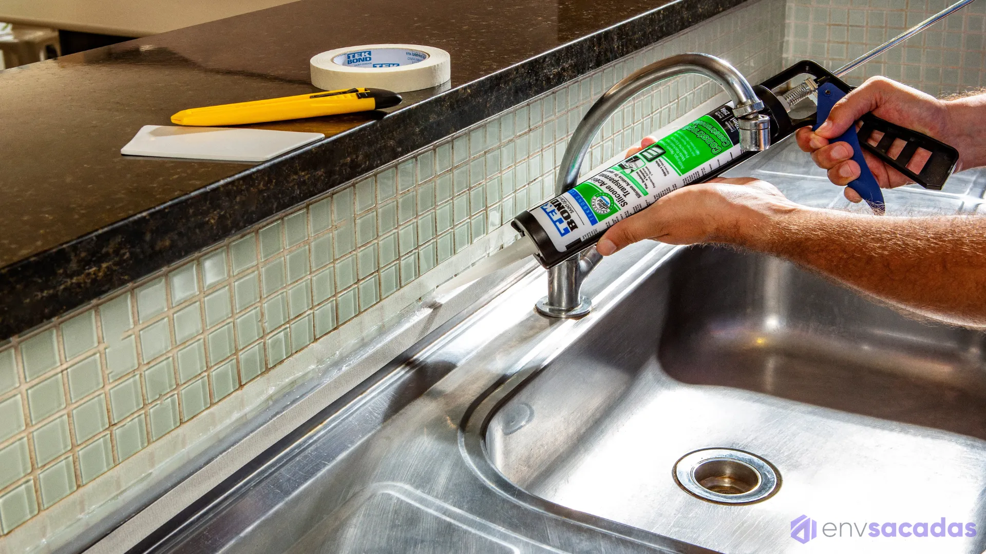 Como Aplicar Selantes, Silicones e PU 40 com Pistola