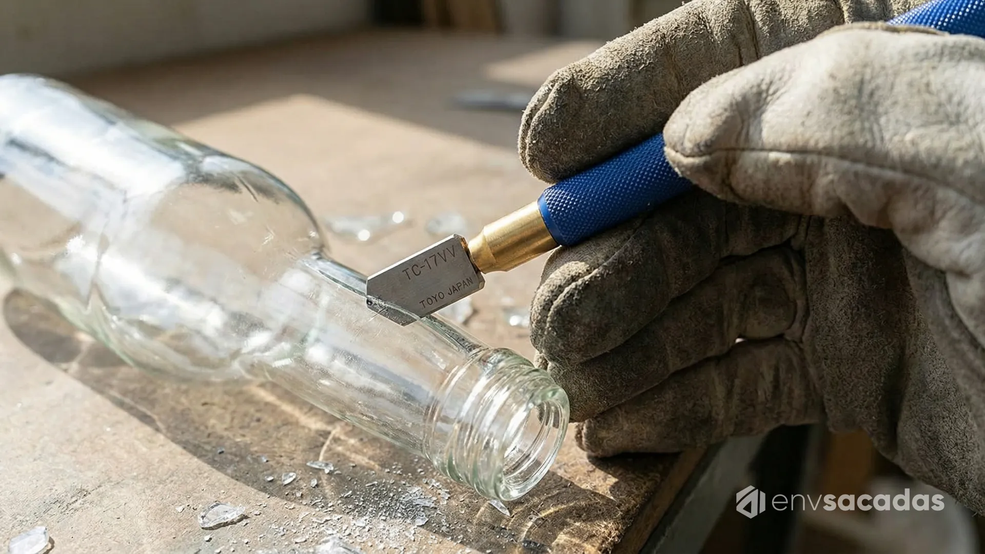 Como Cortar Garrafa com Cortador de Vidro