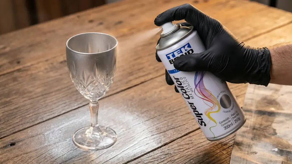 Como Escolher a Melhor Tinta Spray para Pintar Vidro