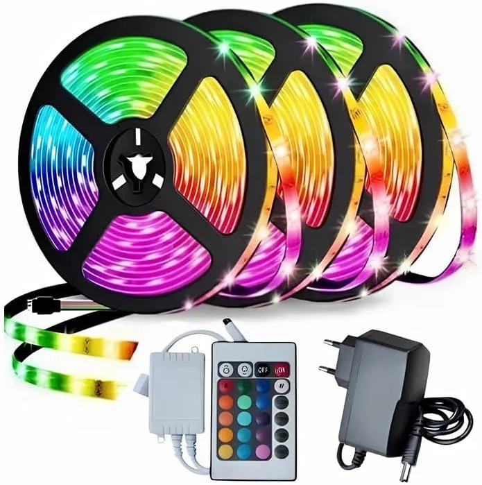 Fita LED 5 Metros RGB 5050 IP65 para Espelhos