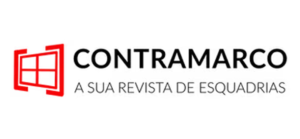 Logo da Revista Contramarco - A Sua Revista de Esquadrias. O blog "Envidraçamento em Sacadas (Envsacadas)" já apareceu na Contramarco.