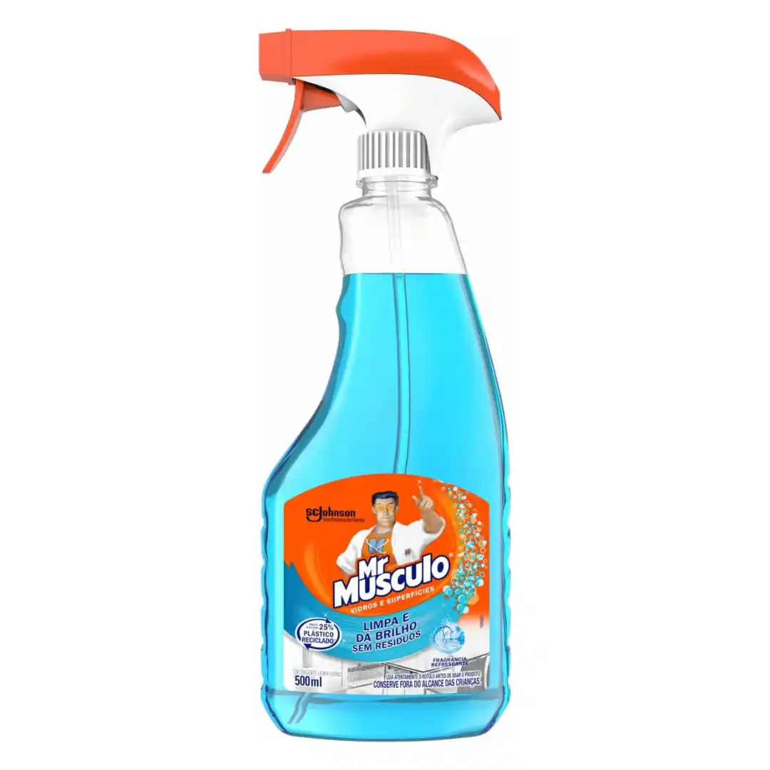 Mr Músculo Limpa-vidro e Superfícies 500ml