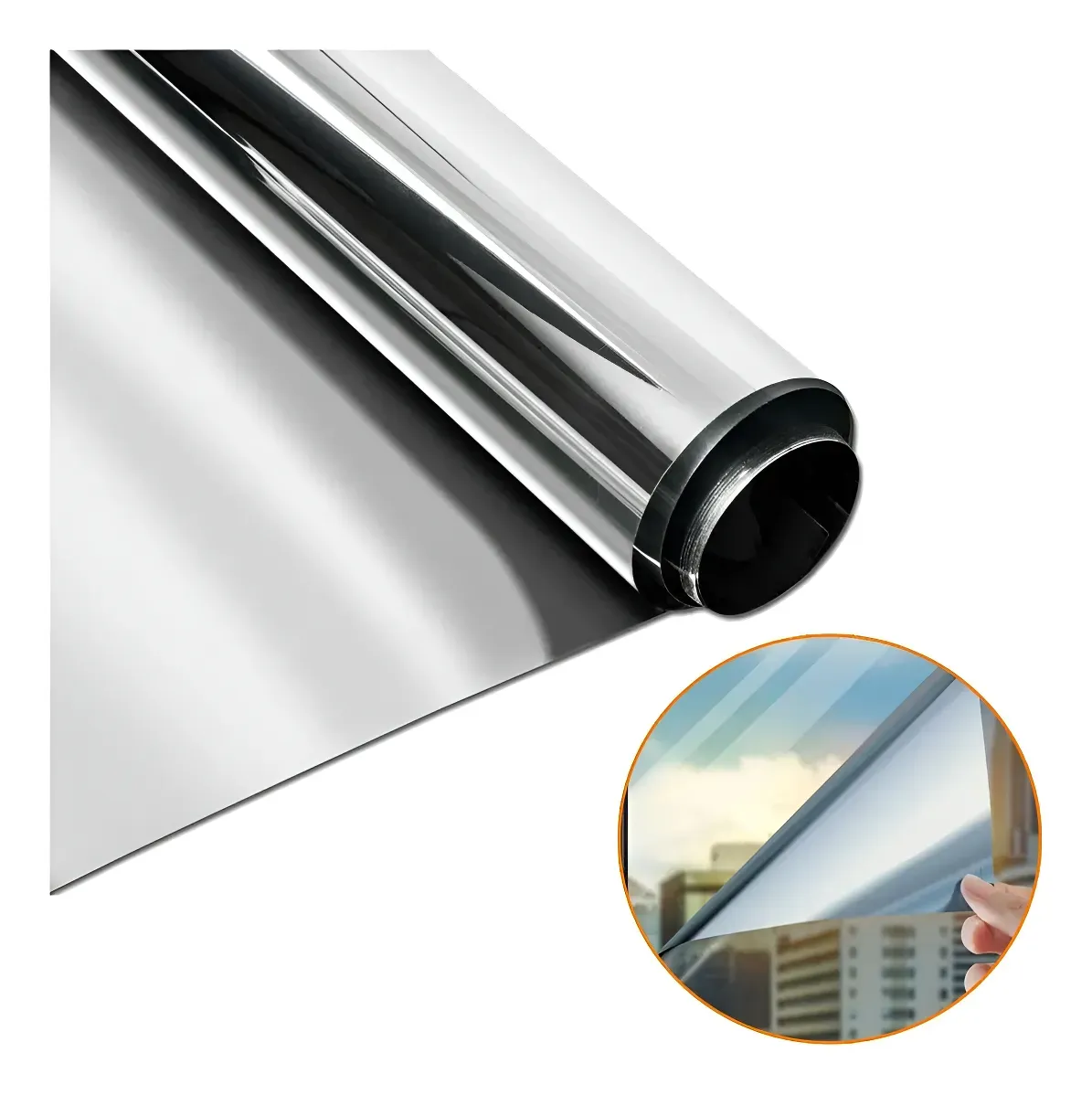 Película Insulfilm Residencial Espelhado (2m X 75cm)