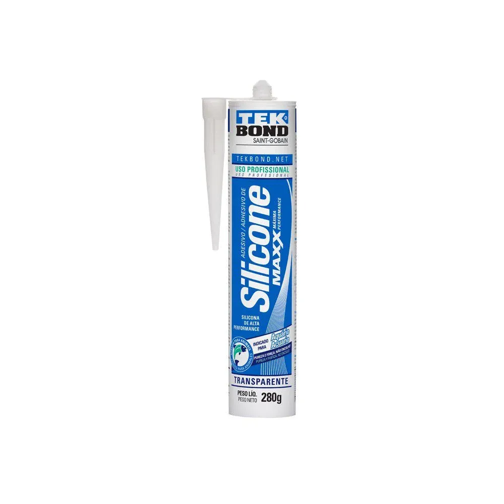 Silicone Acético Aquário Maxx TekBond