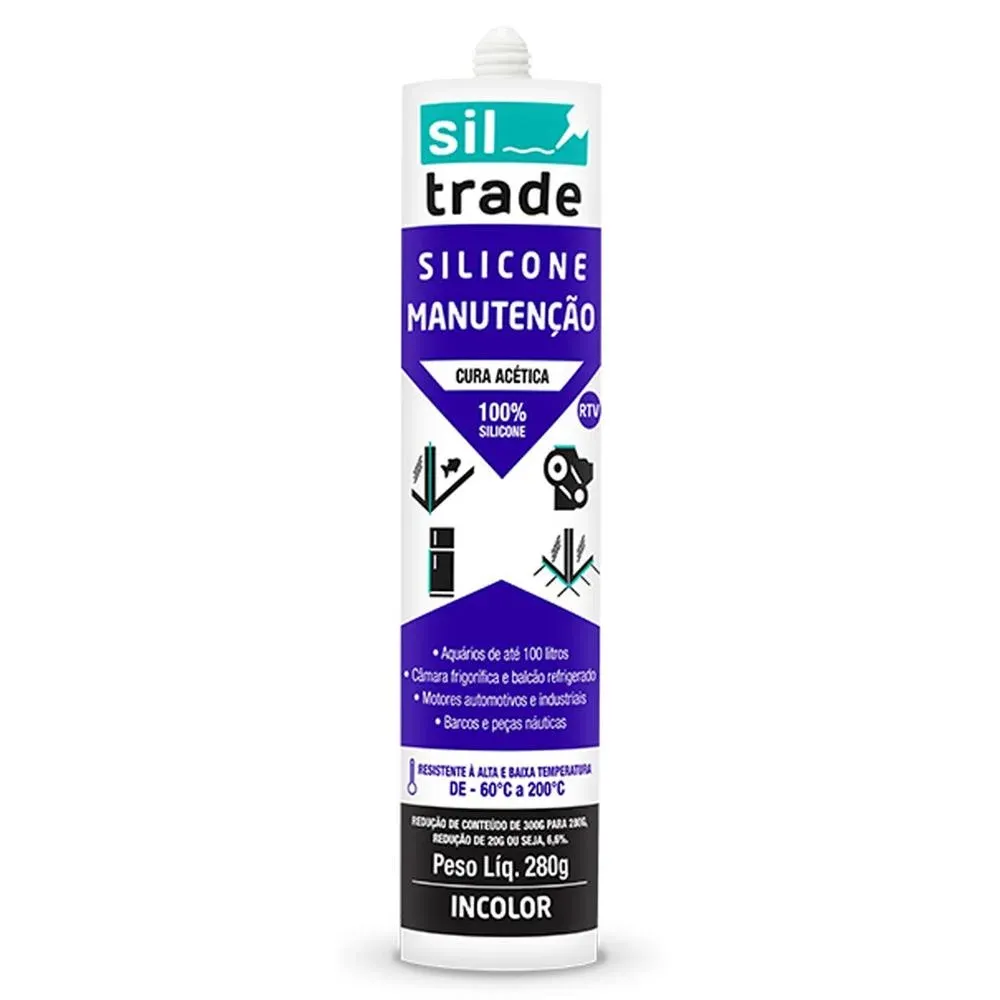 Silicone Aquário Sil Trade