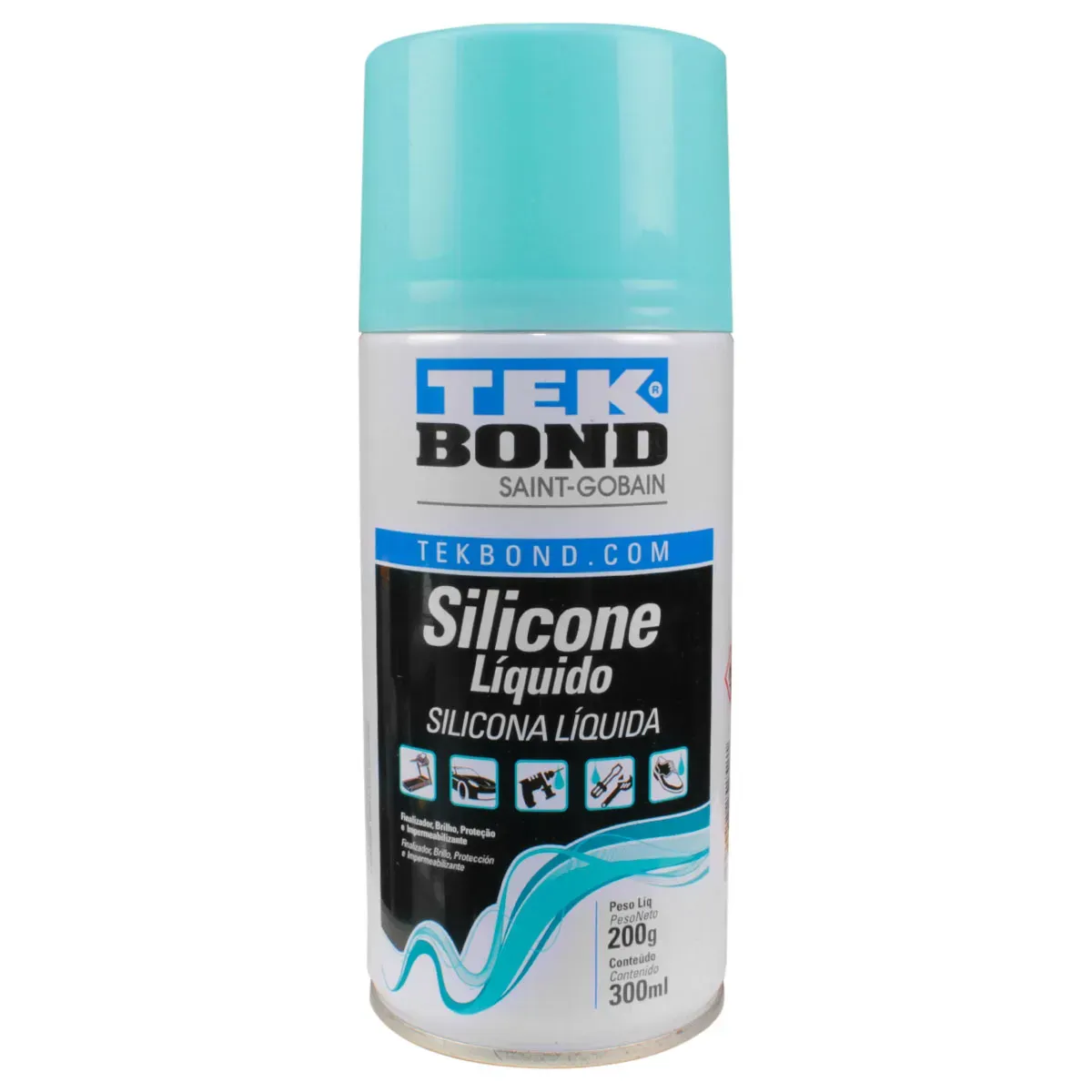 Silicone Spray Líquido 300mL TekBond