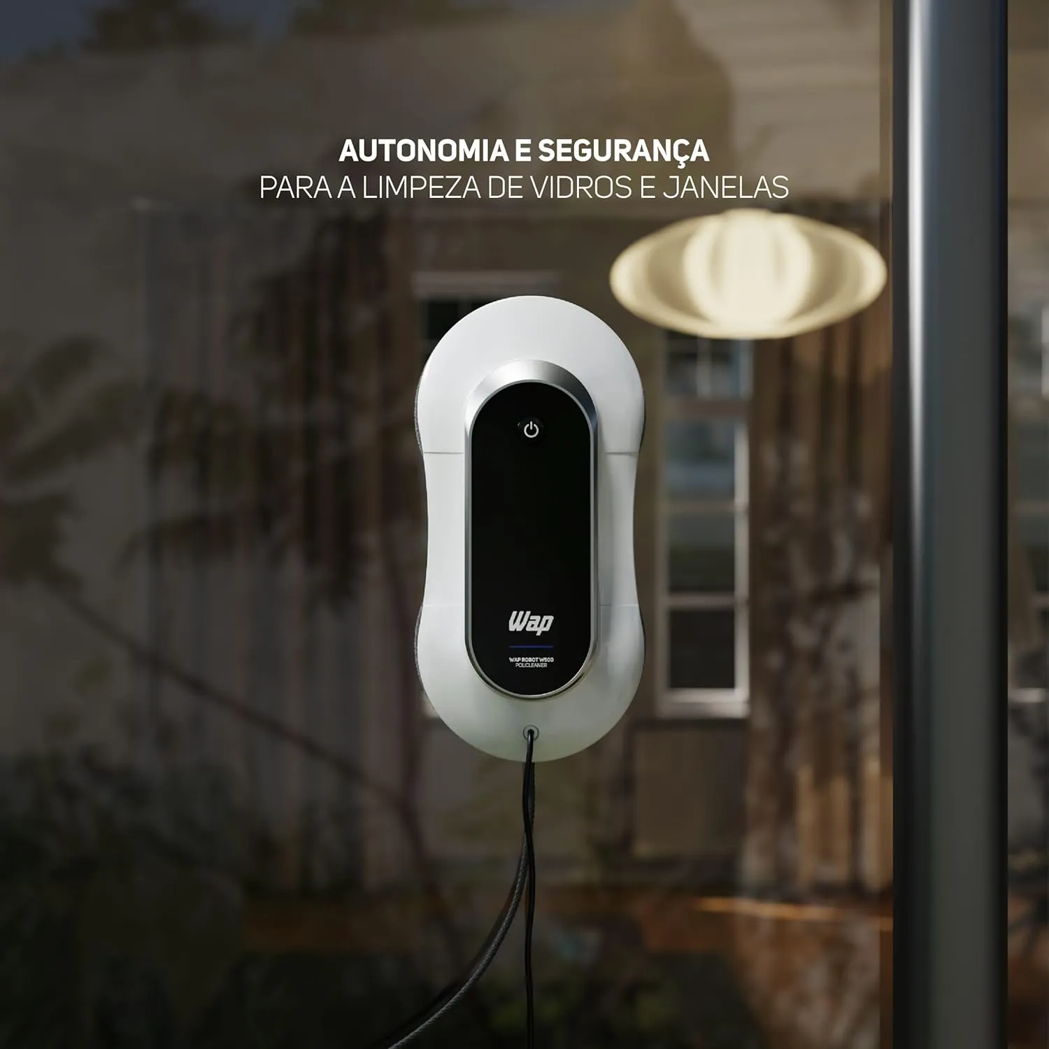 Robô Limpa Vidros W500 72W WAP