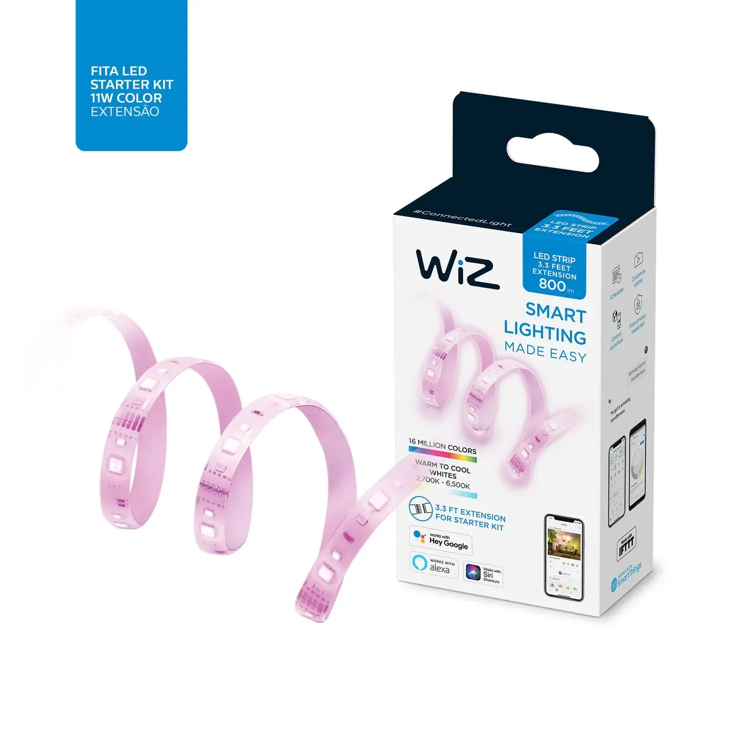 WiZ Fita de LED Inteligente para Espelhos